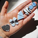 Ópalo Azul "Owyhee" Cabujones Pares-6