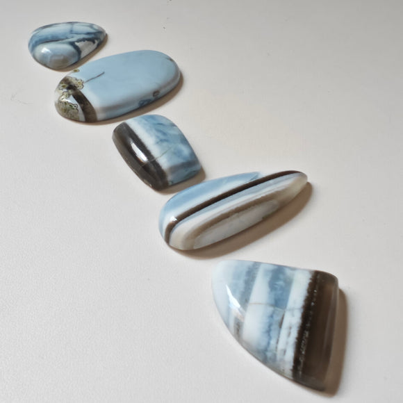 Ópalo Azul "Owyhee" Formas Variadas