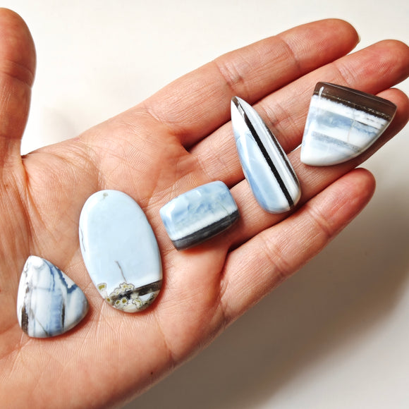 Ópalo Azul "Owyhee" Formas Variadas