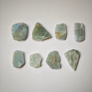 Aguamarina Rebanadas Pulidas-2