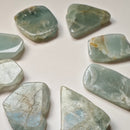 Aguamarina Rebanadas Pulidas-7