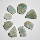 Aguamarina Rebanadas Pulidas-8