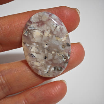 Dendritic Agate Tiger Oval Cabochon - 0