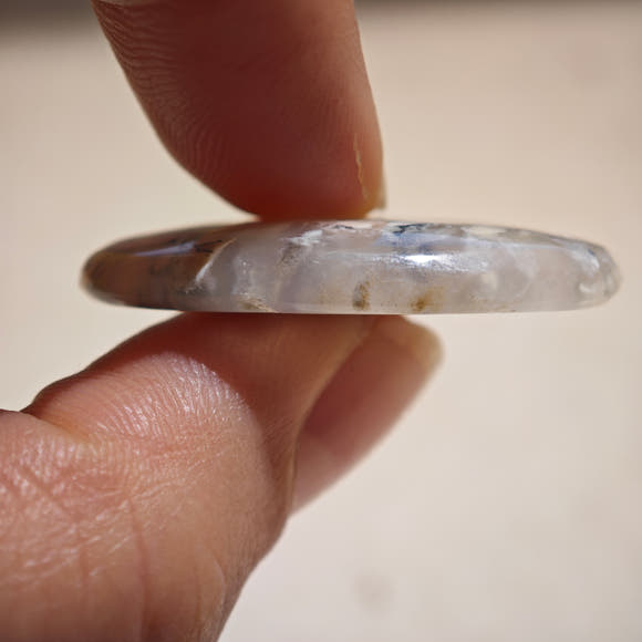 Dendritic Agate Tiger Oval Cabochon