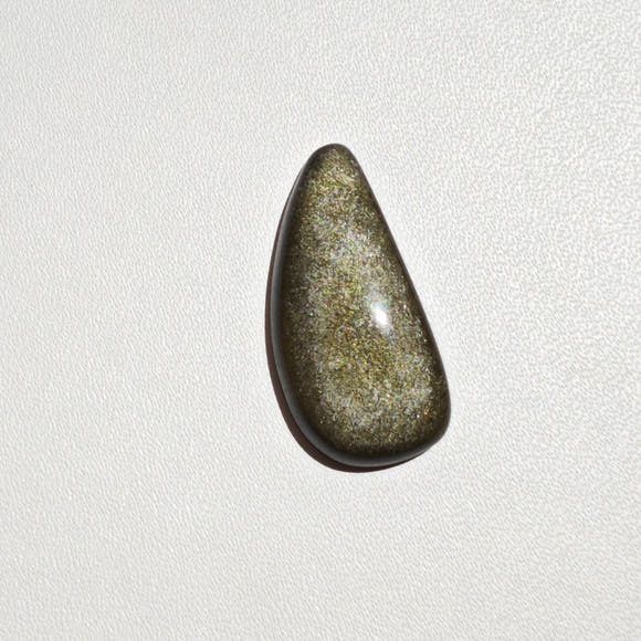 Golden Sheen Obsidian Cabochon Irregular Shape
