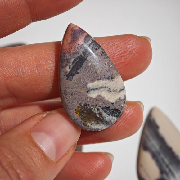 Jaspe Porcelana Cabujones Lagrima