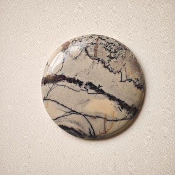 Porcelain Jasper Round Cabochon - 0