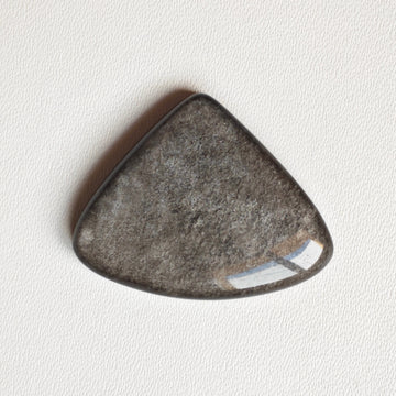 Obsidiana Plateada Cabujón Lagrima