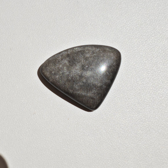 Obsidiana Plateada Cabujón Lagrima