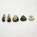 Chrome Chalcedony Teardrop · Zimbabwe Green-1