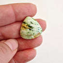 Calcedonia de Cromo Cabujones Lagrima-9