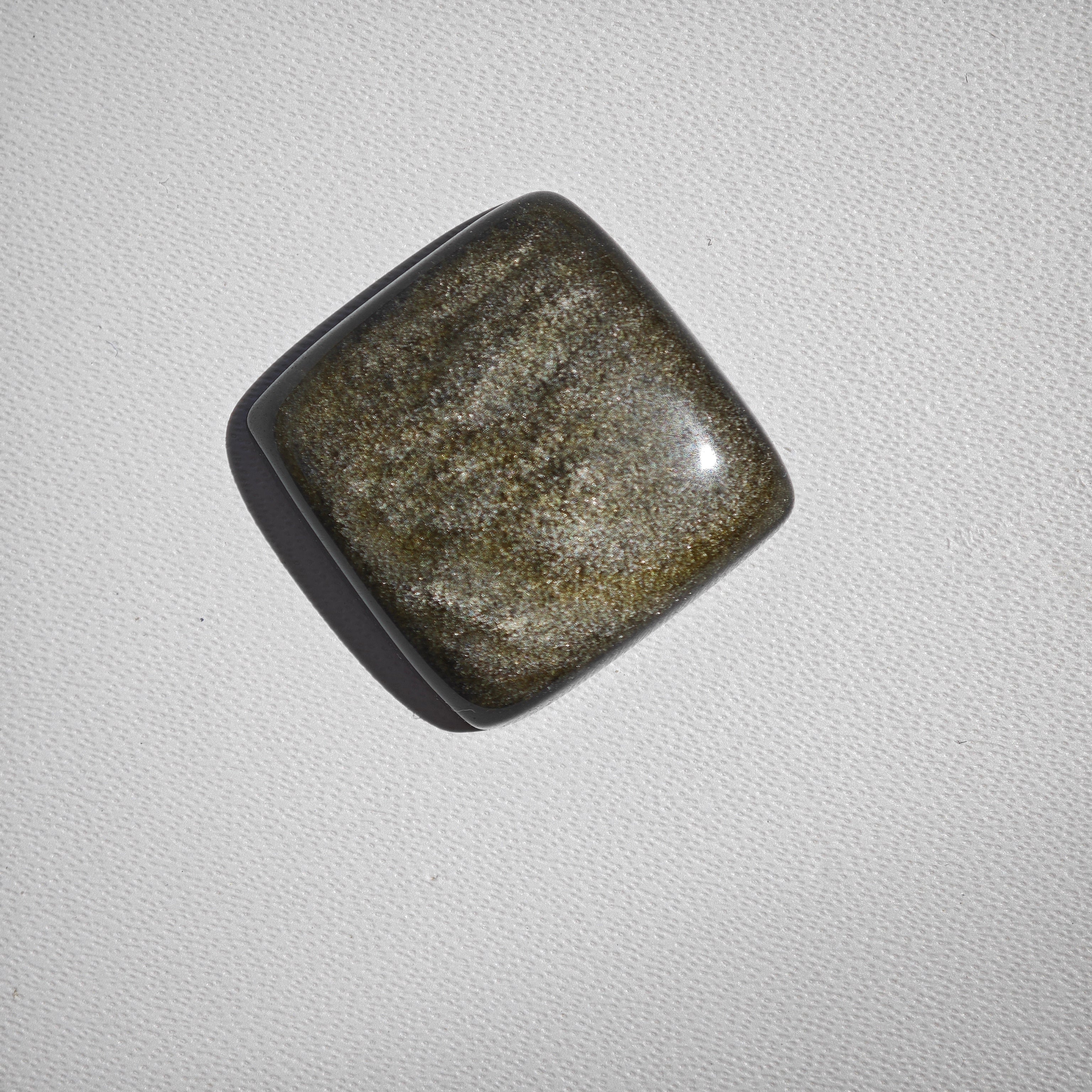 Obsidiana Dorada Cabujón Dorado