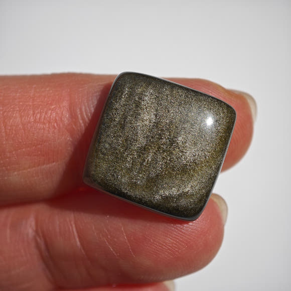 Golden Obsidian Gold Cabochon