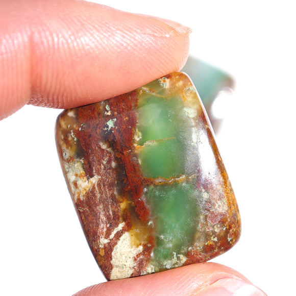 Crisoprasa Verde Cabujones Lágrima y Rectangulares