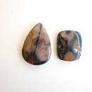 Chiastolite Cabochon Teardrop Rectangular-3