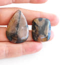 Chiastolite Cabochon Teardrop Rectangular-4