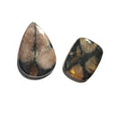 Chiastolite Cabochon Teardrop Rectangular-1