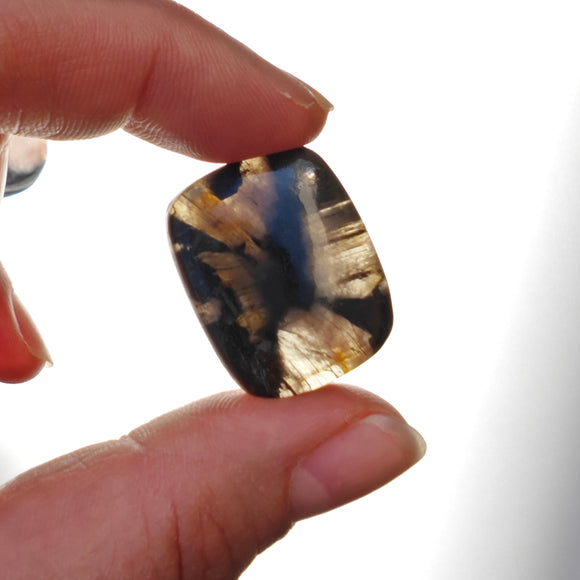 Quiastolita Cabujon Lagrima  Rectangular