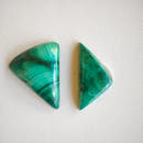 Malachite Triangular Cabochons-1