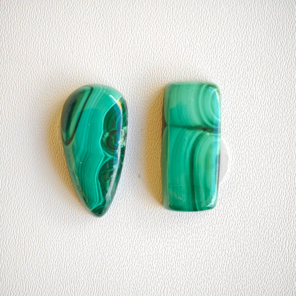 Malaquita Cabujones Forma Variada nr.12