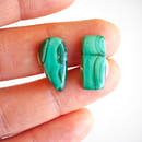 Malachite Cabochons Assorted Shape No. 12-3