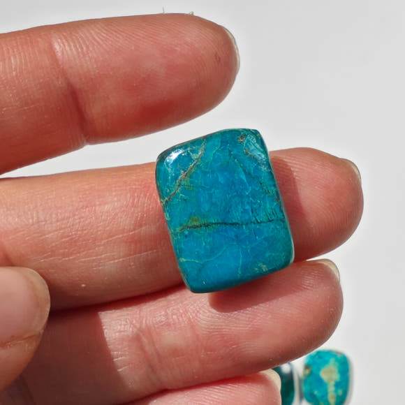 Chrysocolla Rectangular Cabochons
