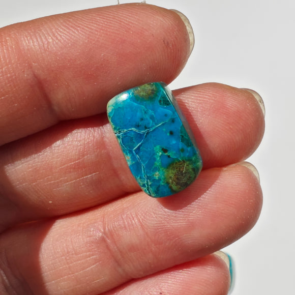 Crisocola Cabujones Rectangulares