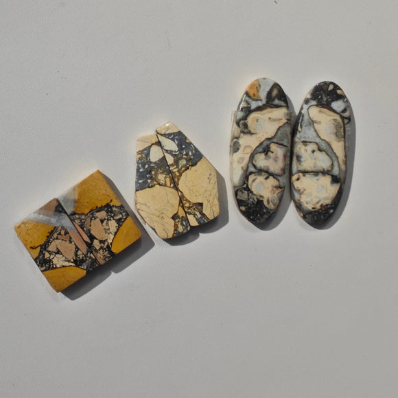 Jaspe Maligano Cabujones Pares nr.2