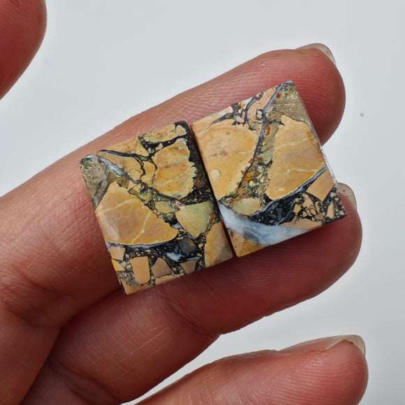 Jaspe Maligano Cabujones Pares nr.3