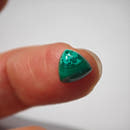 8mm Malachite Triangular Cabochons-4