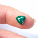 8mm Malachite Triangular Cabochons-9