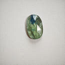 Bicolor Green Blue Kyanite Oval Cabochon-1