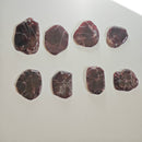 Rebanadas de Granate Almandino en Bruto-2