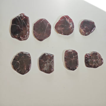 Rebanadas de Granate Almandino en Bruto - 0