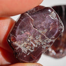 Rebanadas de Granate Almandino en Bruto-10