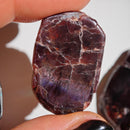 Rebanadas de Granate Almandino en Bruto-9