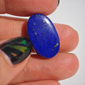 Oval Lapis Lazuli Cabochon - 0