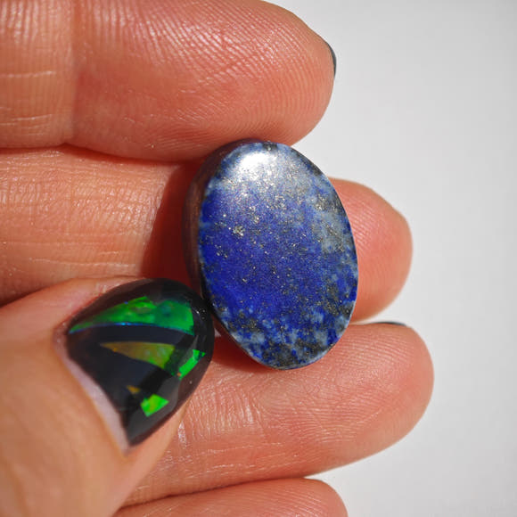 Lapislázuli Oval · Cabujón 20×14 mm