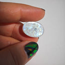 Piedra Luna Arcoíris Cabujón Oval FOTO-7