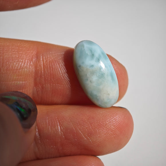 Larimar Cabujón Ovalado