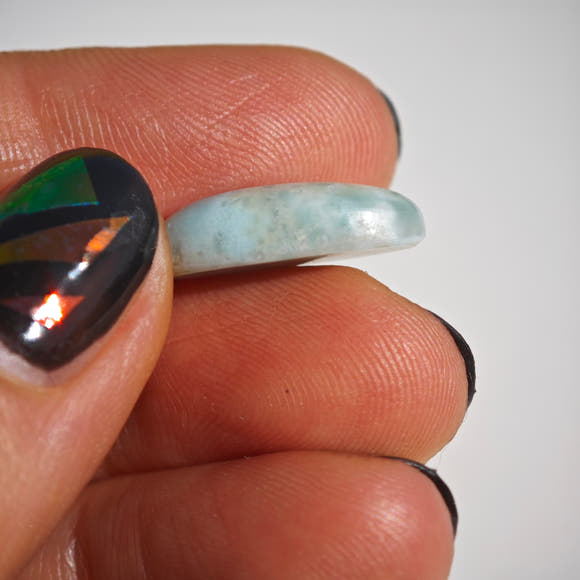 Larimar Cabujón Ovalado