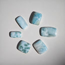 Cabujones Rectangulares de Larimar-1