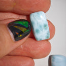 Cabujones Rectangulares de Larimar-5