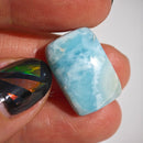 Cabujones Rectangulares de Larimar-7