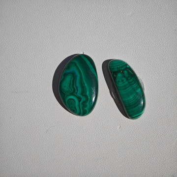 Cabujones Pequeños de Malaquita