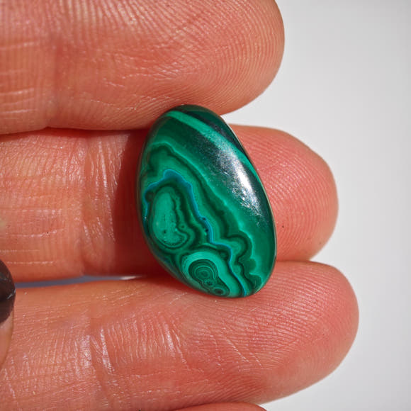 Small Malachite Cabochons