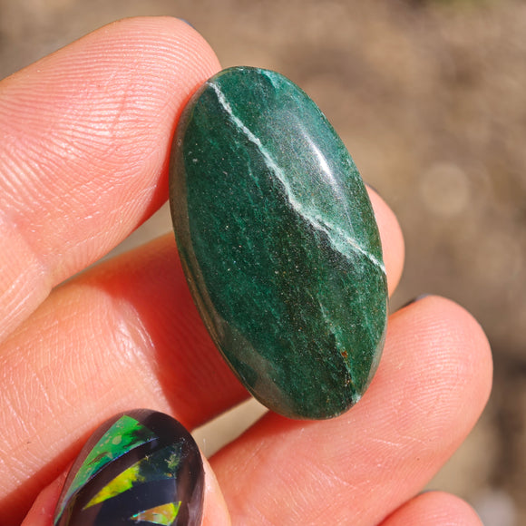 Cabujones de Aventurina Verde