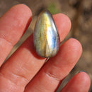 Cabujones Lagrima  Pequeños de Labradorita-4