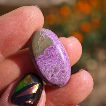 Stichtita Cabujón Ovalado Pequeño - 0