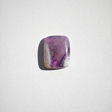 Trapiche Amethyst Cabochon Rectangular Shape